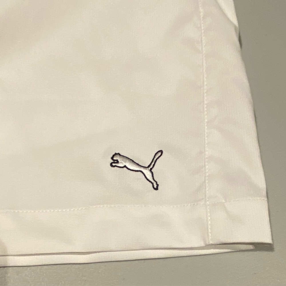 Puma White Golf Skort Tennis Athletic Skirt with Built In Shorts 12 - Picture 4 of 9
